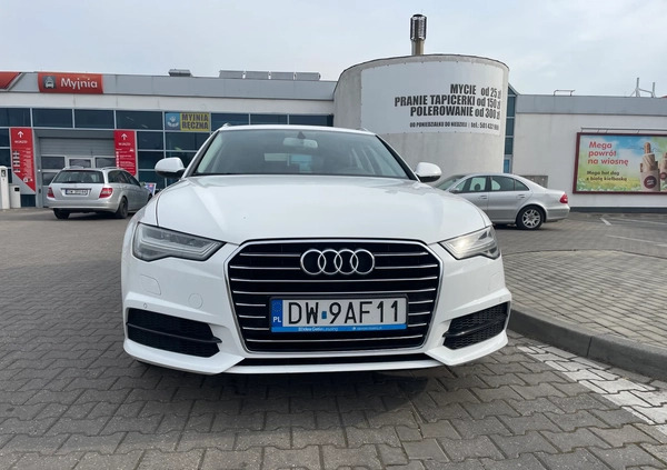 Audi A6 cena 93500 przebieg: 200000, rok produkcji 2018 z Wrocław małe 191